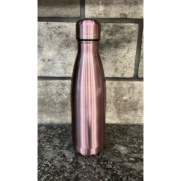 Tri-Coastal Design Pink “D” Initial 10 1/4” Insulated Bottle w/Screw-On Lid - Picture 2 of 5